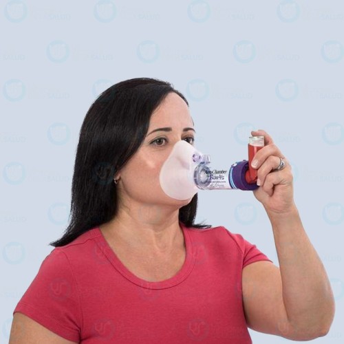 Aerochamber Adulto Chico con Mascarilla