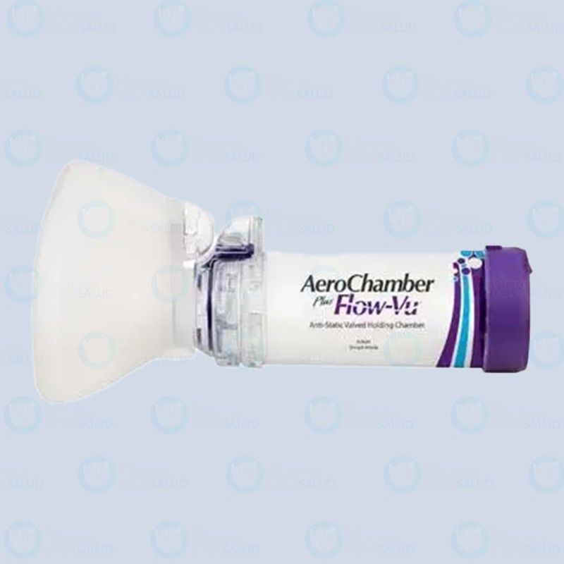 Aerochamber Adulto Chico con Mascarilla