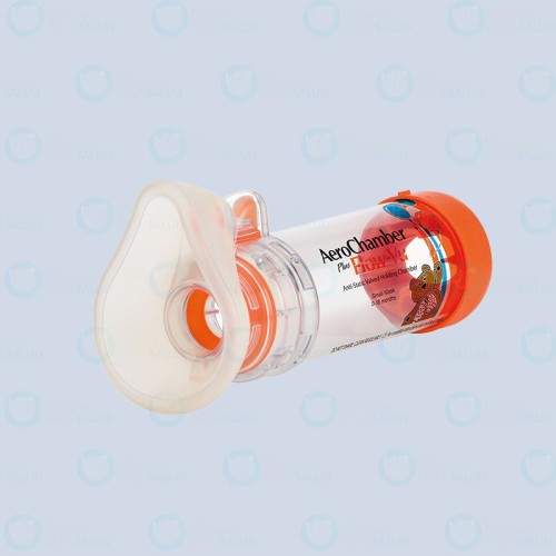 Aerochamber Adulto Chico con Mascarilla
